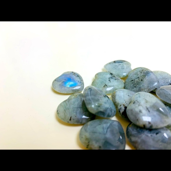 Other - Natural stone Labradorite heart shape